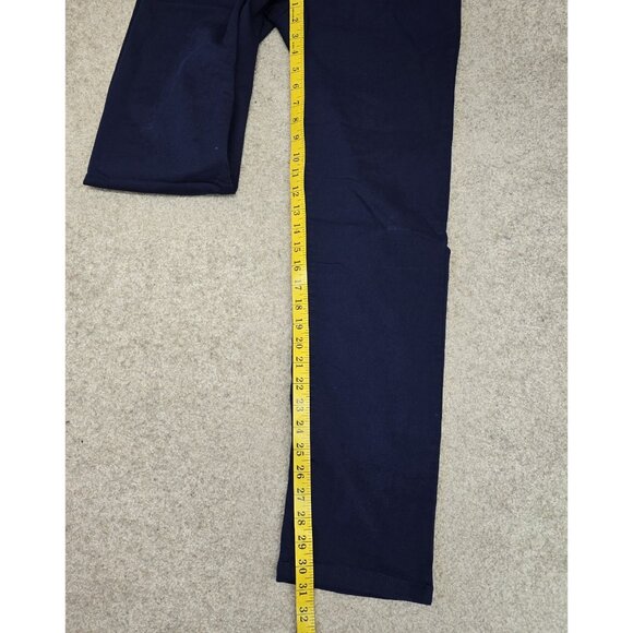 Croft & Barrow The Effortless Stretch Pants Size 6 Classic Comfort Navy EUC - Picture 9 of 9